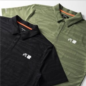 Undefeated x Malbon Men's Polo Shirt - Black